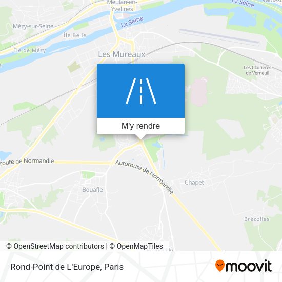 Rond-Point de L'Europe plan