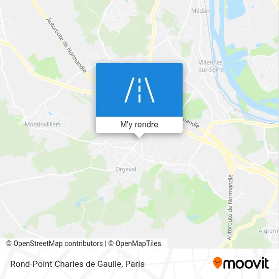 Rond-Point Charles de Gaulle plan