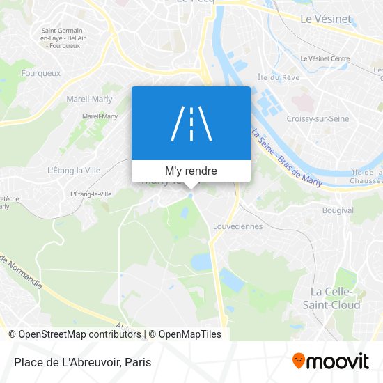 Place de L'Abreuvoir plan