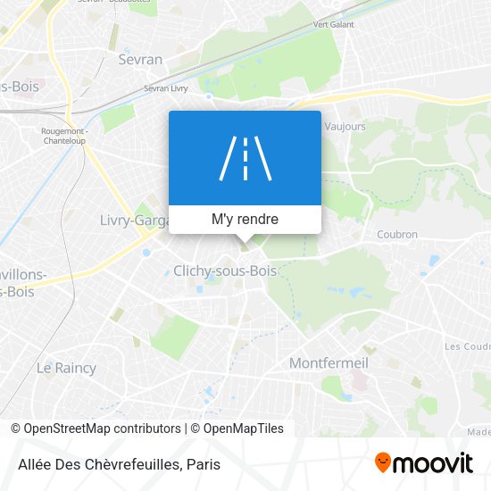Allée Des Chèvrefeuilles plan