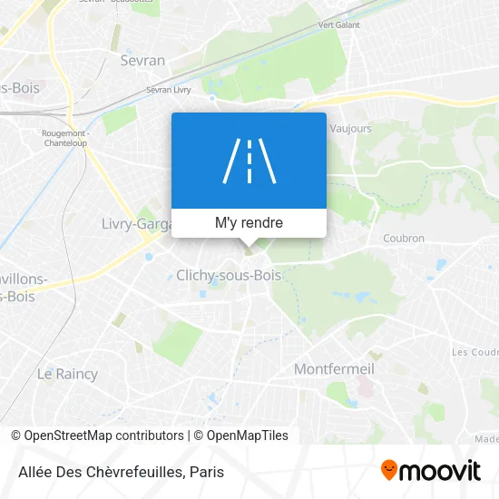 Allée Des Chèvrefeuilles plan