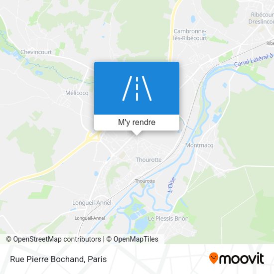 Rue Pierre Bochand plan
