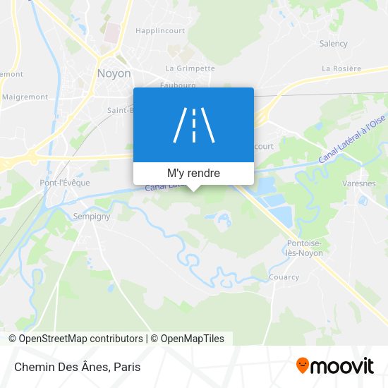 Chemin Des Ânes plan