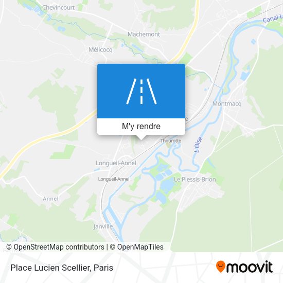 Place Lucien Scellier plan