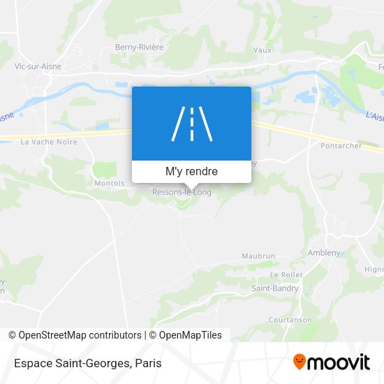 Espace Saint-Georges plan