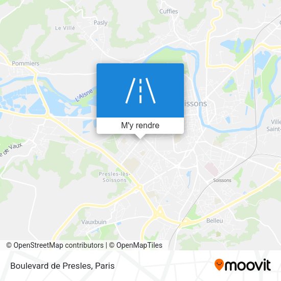 Boulevard de Presles plan