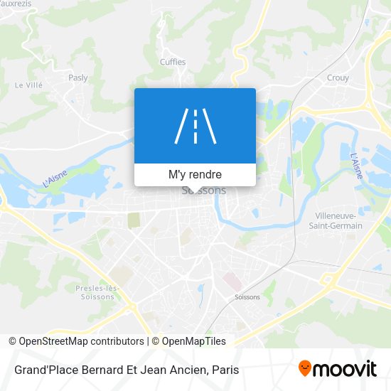 Grand'Place Bernard Et Jean Ancien plan