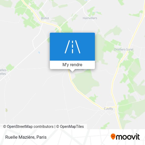 Ruelle Mazière plan