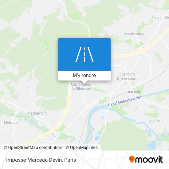 Impasse Marceau Devin plan