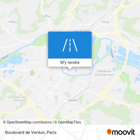 Boulevard de Verdun plan