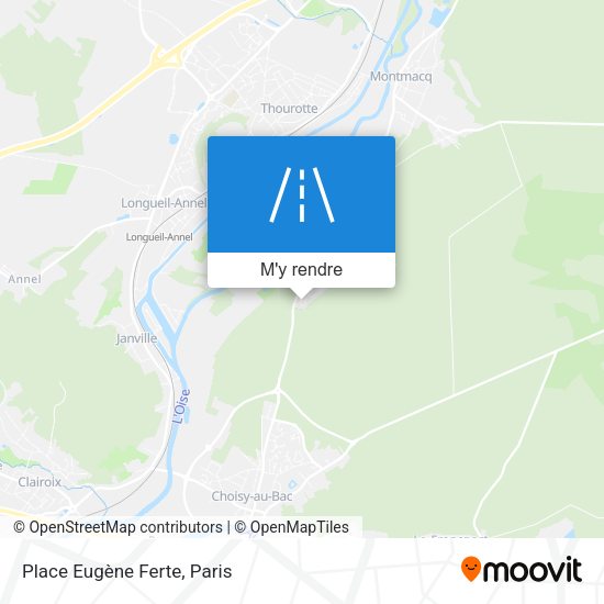 Place Eugène Ferte plan