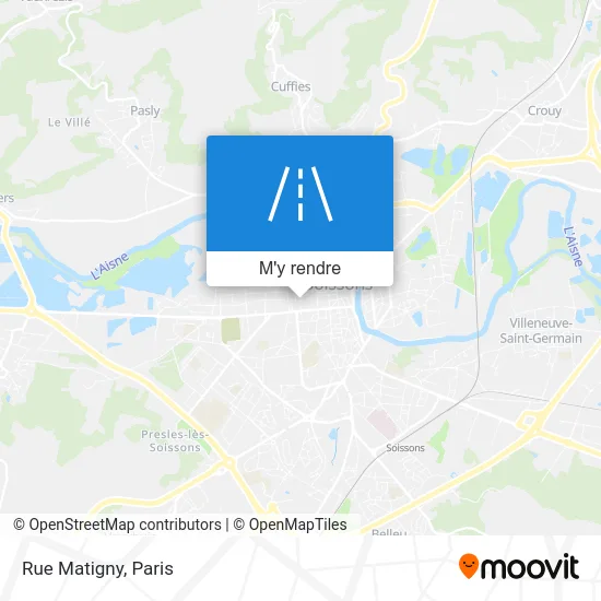 Rue Matigny plan