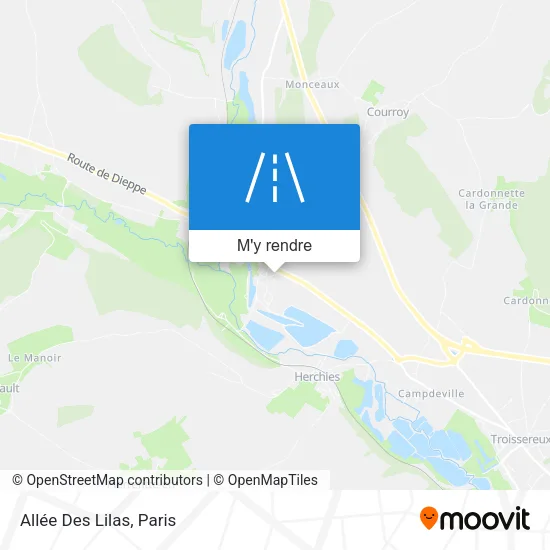 Allée Des Lilas plan