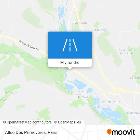 Allée Des Primevères plan