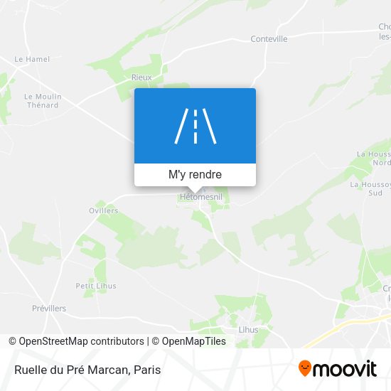 Ruelle du Pré Marcan plan