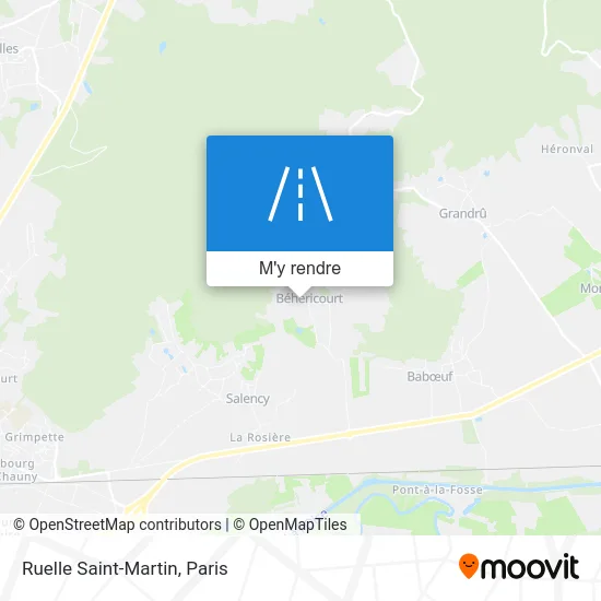 Ruelle Saint-Martin plan