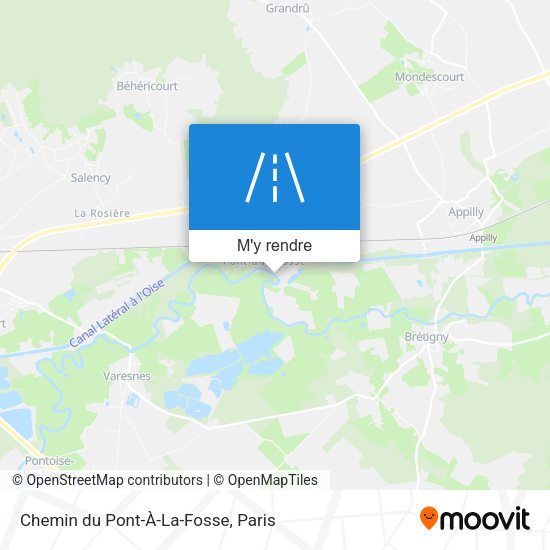 Chemin du Pont-À-La-Fosse plan