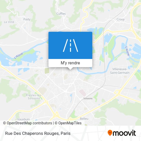 Rue Des Chaperons Rouges plan