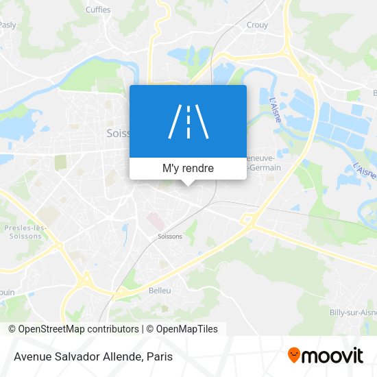 Avenue Salvador Allende plan