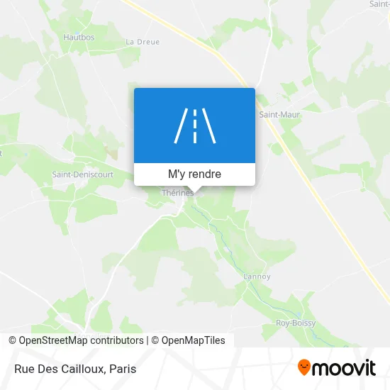 Rue Des Cailloux plan