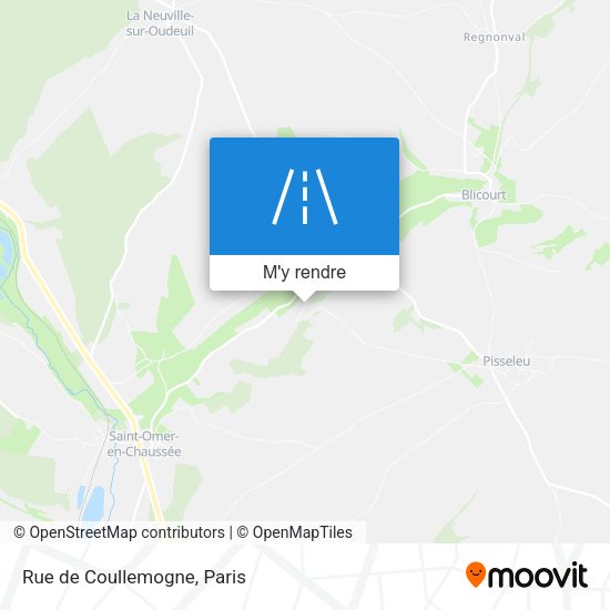 Rue de Coullemogne plan