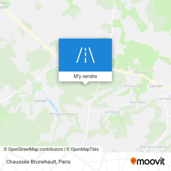 Chaussée Brunehault plan