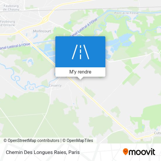 Chemin Des Longues Raies plan