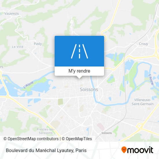 Boulevard du Maréchal Lyautey plan