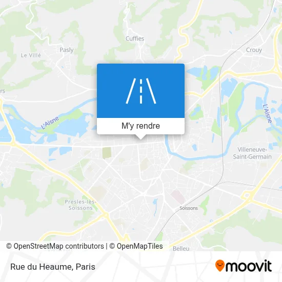 Rue du Heaume plan