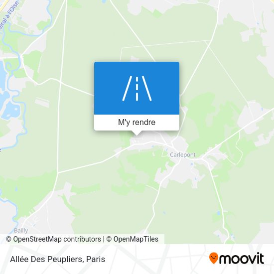 Allée Des Peupliers plan