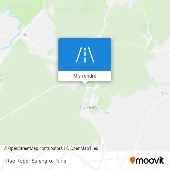 Rue Roger Salengro plan