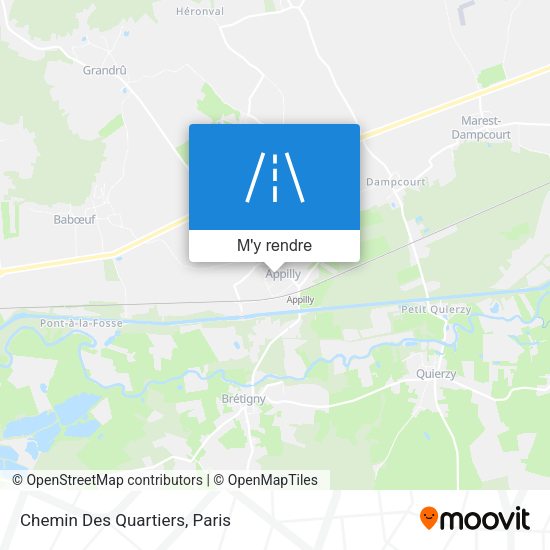 Chemin Des Quartiers plan