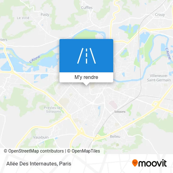 Allée Des Internautes plan