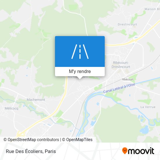 Rue Des Écoliers plan