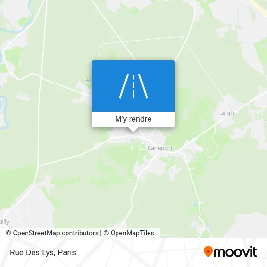 Rue Des Lys plan