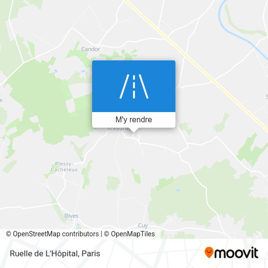 Ruelle de L'Hôpital plan