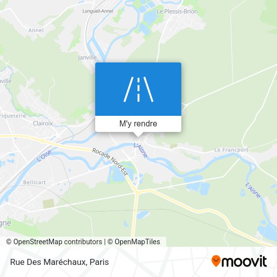 Rue Des Maréchaux plan