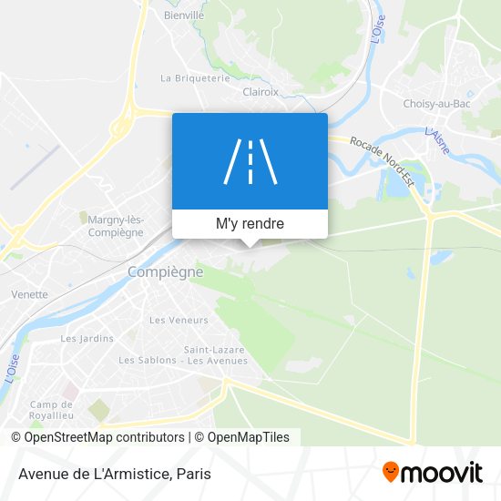 Avenue de L'Armistice plan