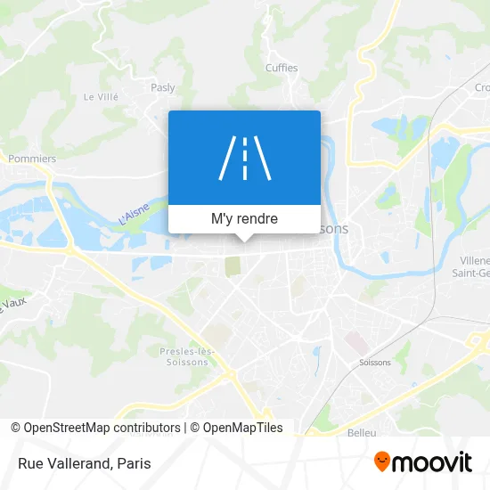 Rue Vallerand plan