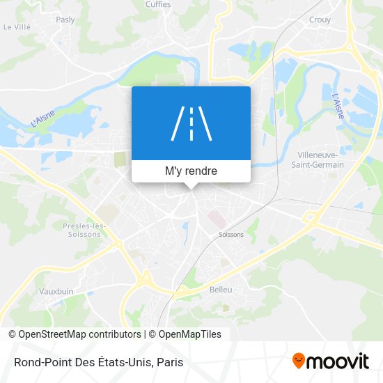 Rond-Point Des États-Unis plan