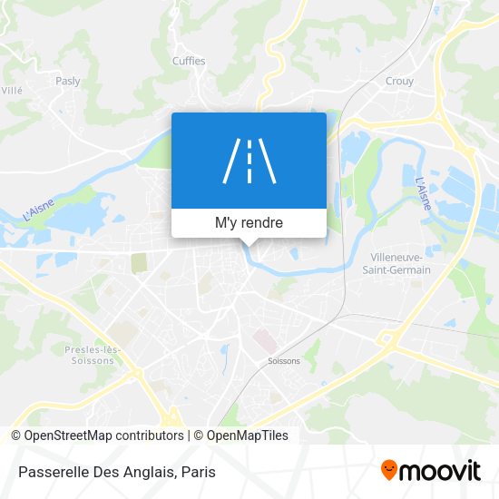 Passerelle Des Anglais plan