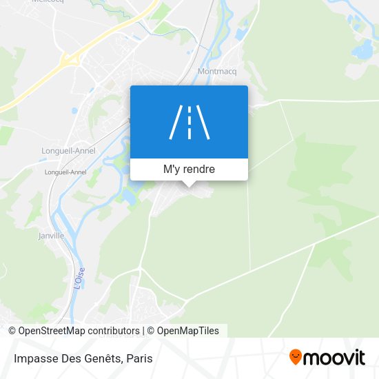 Impasse Des Genêts plan