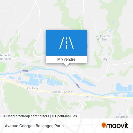 Avenue Georges Bellanger plan