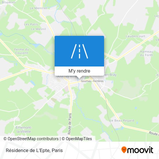 Résidence de L'Epte plan