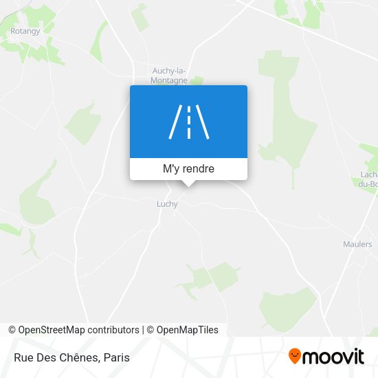 Rue Des Chênes plan