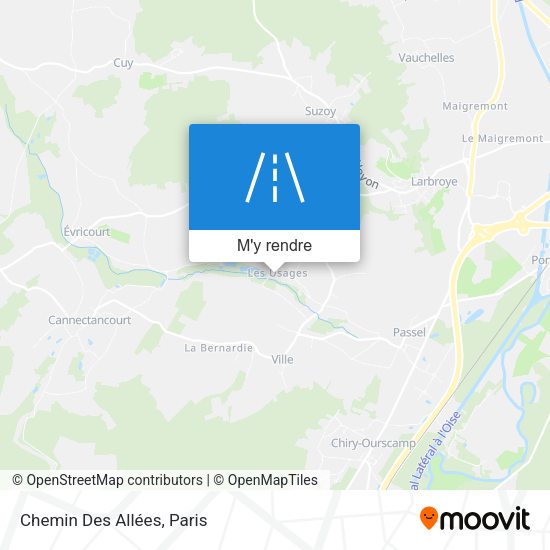 Chemin Des Allées plan
