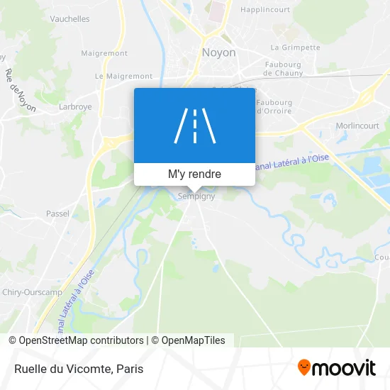 Ruelle du Vicomte plan