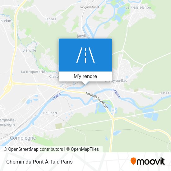 Chemin du Pont À Tan plan