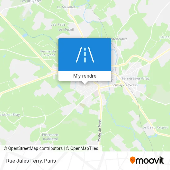 Rue Jules Ferry plan