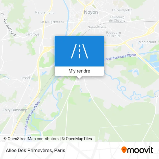 Allée Des Primevères plan